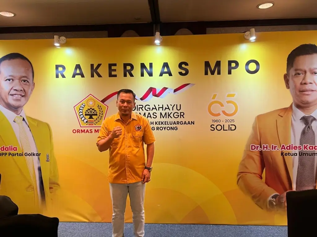 Johansyah Hadiri Rakernas MPO dan HUT Ke-65 MKGR