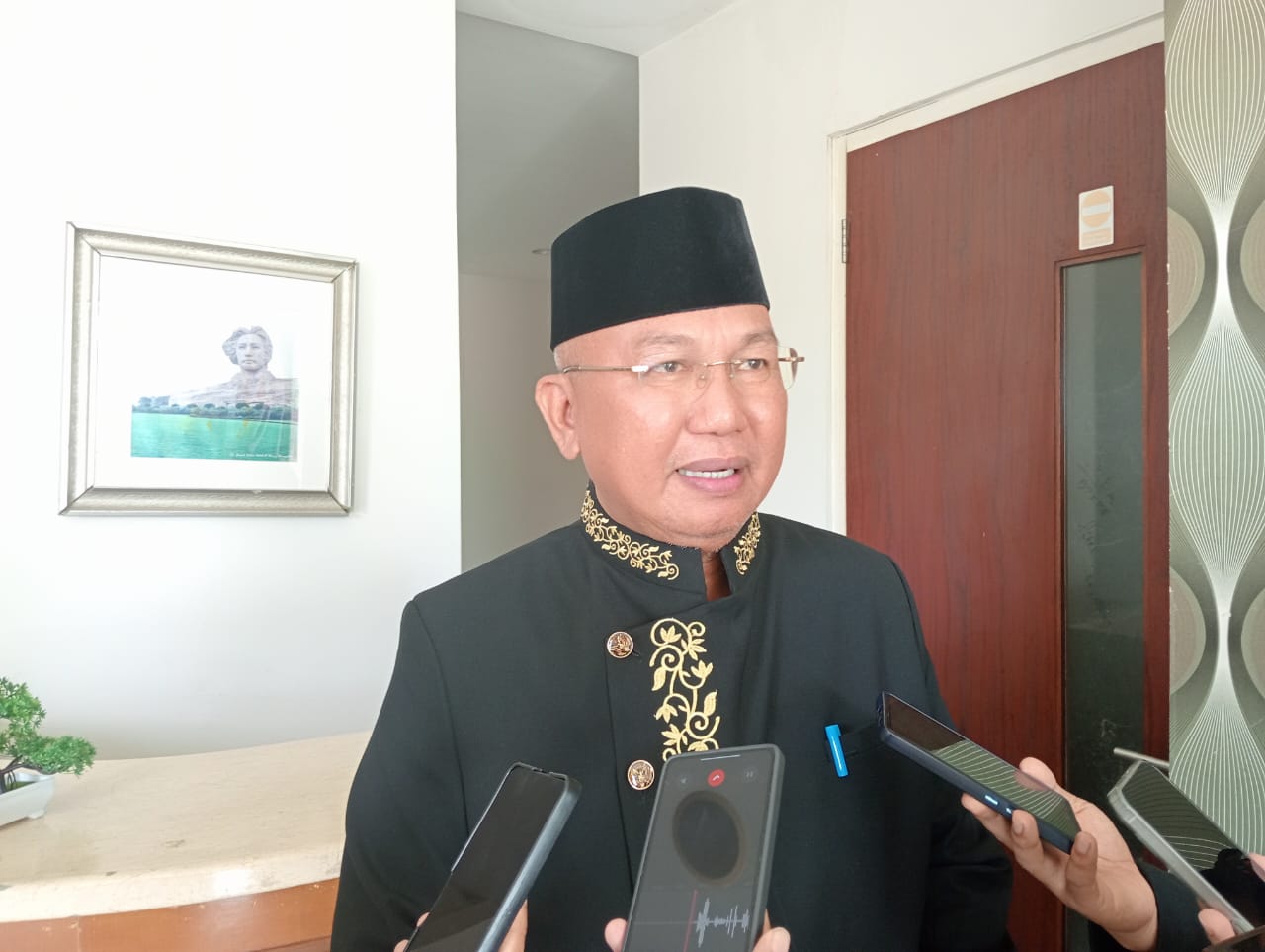 Camat Marangkayu Sampaikan Program Pertanian  Prioritas