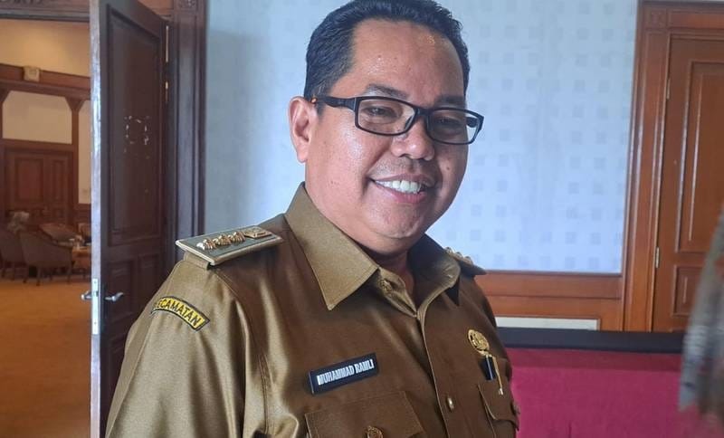 Camat Muara Jawa Kabupaten Kukar, Muhammad Ramli (Adv/ruteberita).