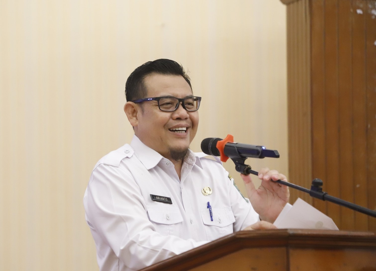 Kepala DPMD Kukar, Arianto (Visiting Kutai Kartanegara/Facebook).