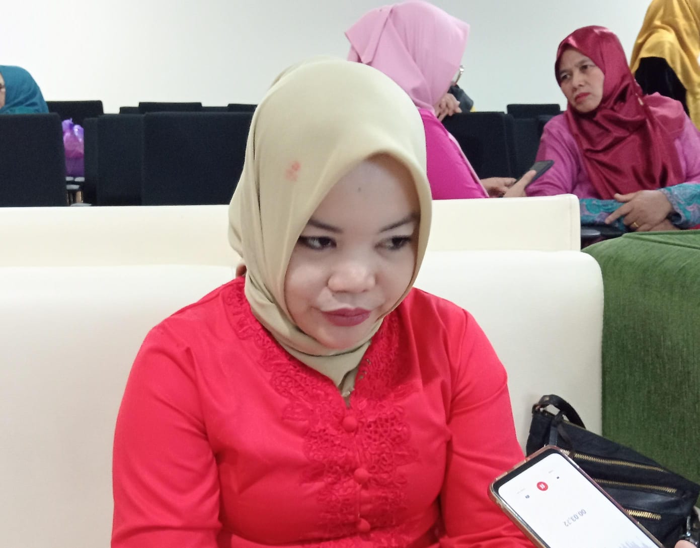 Komoditas kopi di Desa perangat baru sangat menjanjikan, Fitriani (Adv/ruteberita).
