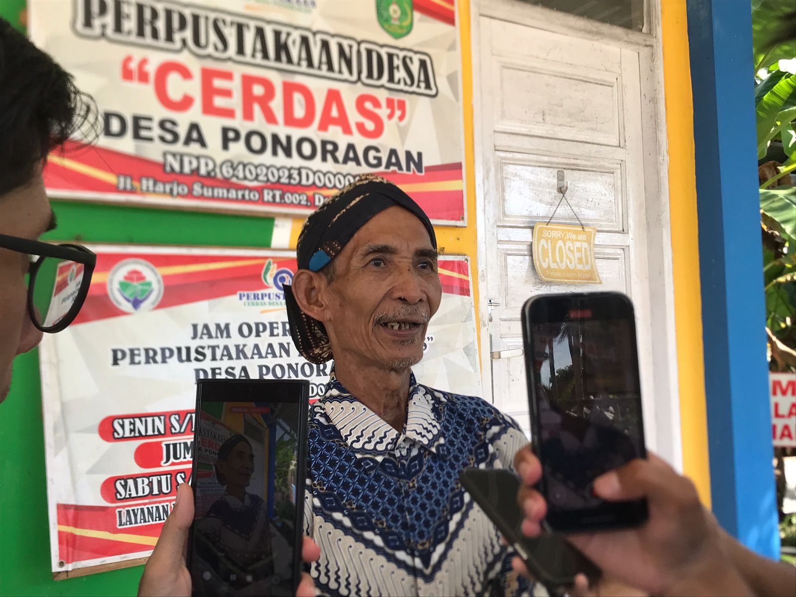 Kepala Desa Ponoragan, Kutai Kartanegara, Sarmin (Adv/Ruteberita)