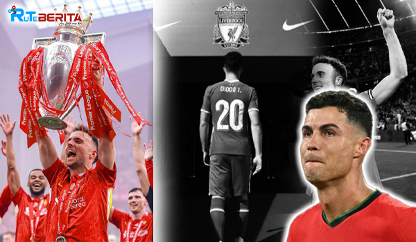 Duka Mendalam Cristiano Ronaldo atas kepergian rekan senegeranya diogo jota (Foto: Ilustrasi Ruteberita)