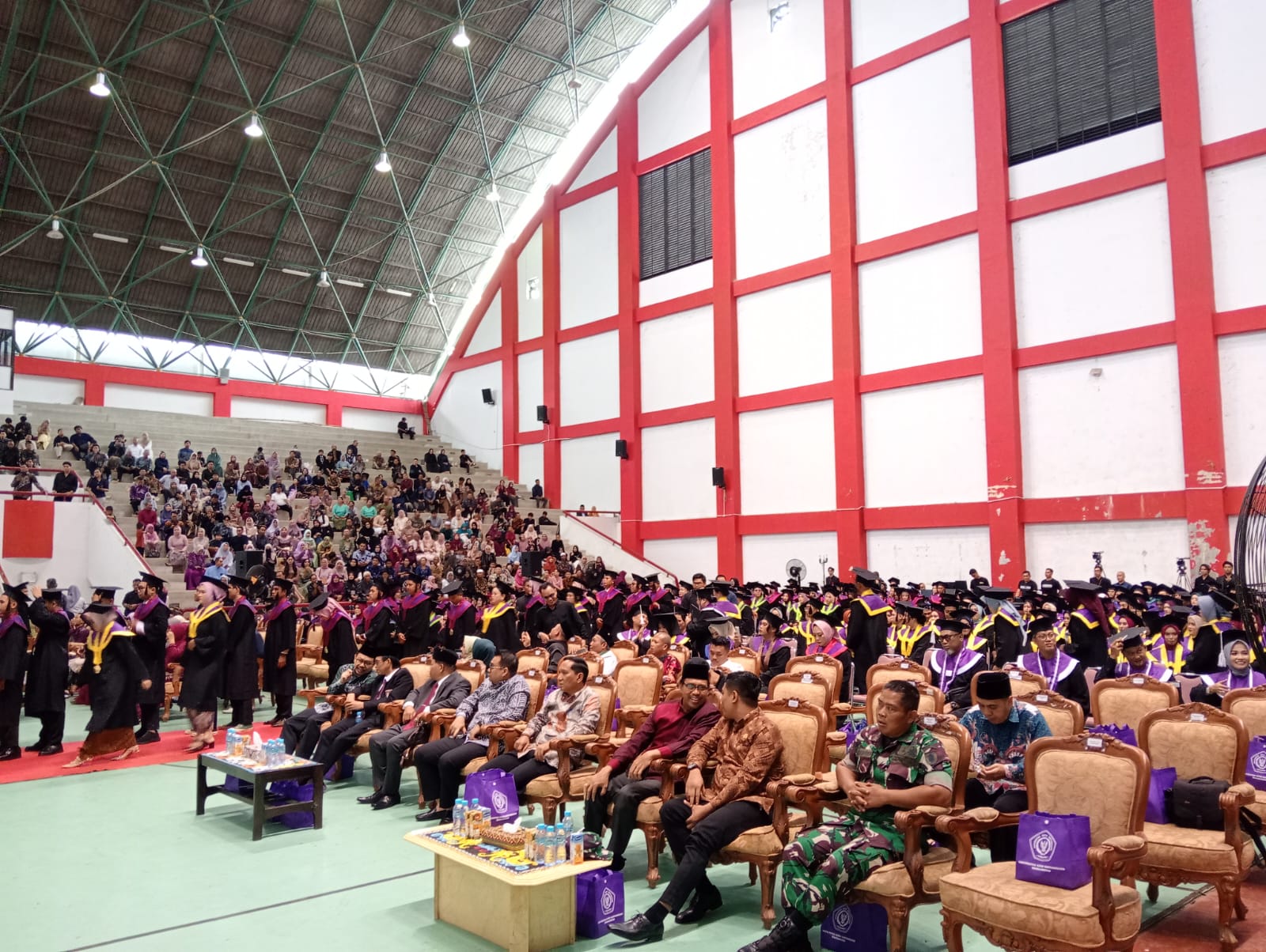 Acara Wisuda Sarjana ke-41 dan Pascasarjana ke-25 Unikarta di Tenggarong (Foto: Ruteberita)